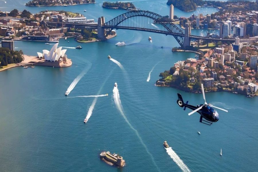 悉尼海港直升机游览体验  Sydney Harbour Heli Flight
