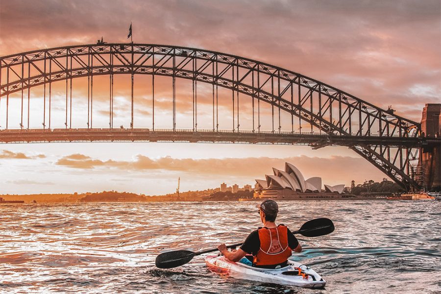 Sydney Kayaking 悉尼海港日落皮划艇组团体验